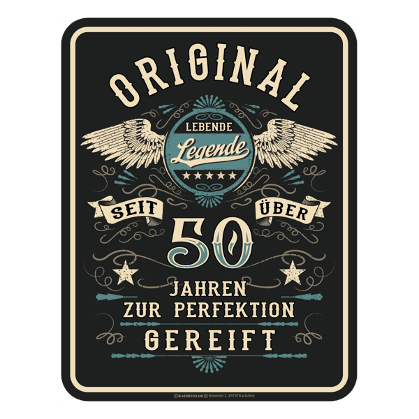 Blechschild 