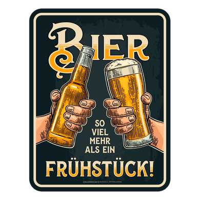 Blechschild 