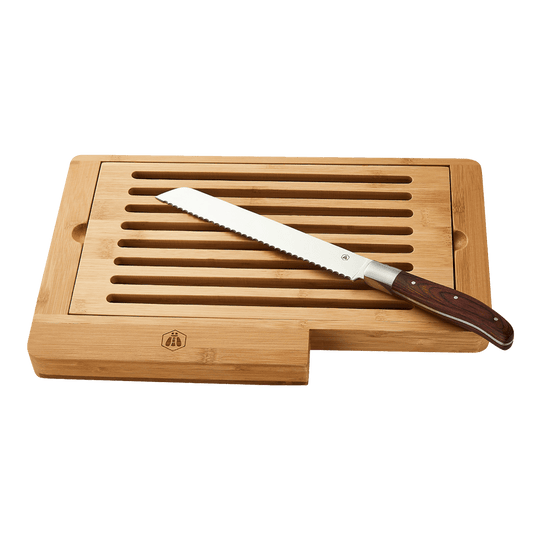 Brotschneidebrett mit Brotmesser von Laguiole Artikelbild 1