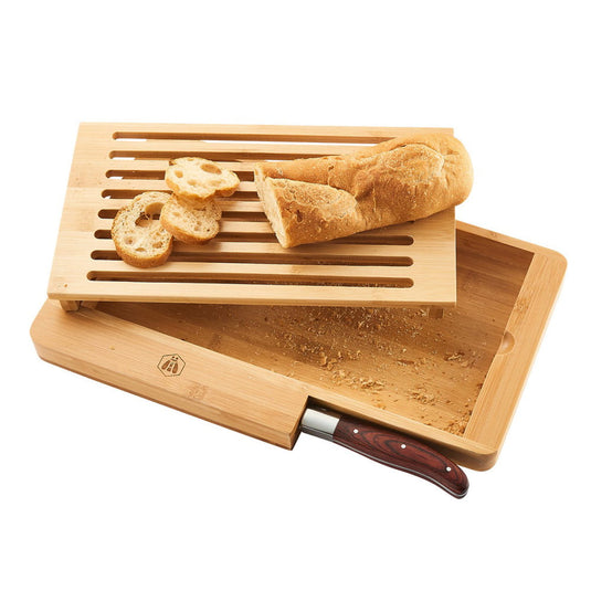 Brotschneidebrett mit Brotmesser von Laguiole Artikelbild 2