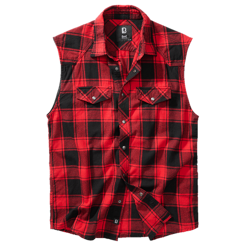 Ärmelloses Checkshirt von Brandit