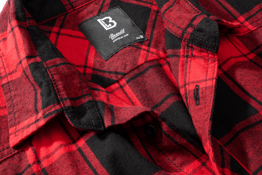 Kurzarmhemd "Checkshirt" von Brandit
