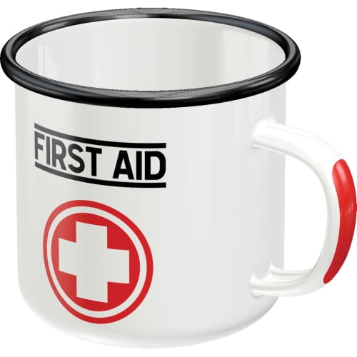 Emaille-Becher "First Aid" Artikelbild 3
