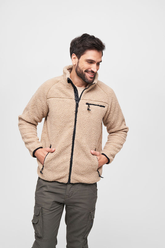 Teddyfleece Jacke von Brandit