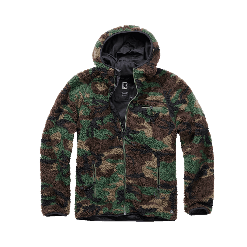 Laden Sie das Bild in Galerie -Viewer, Teddyfleece Kapuzenjacke von Brandit
