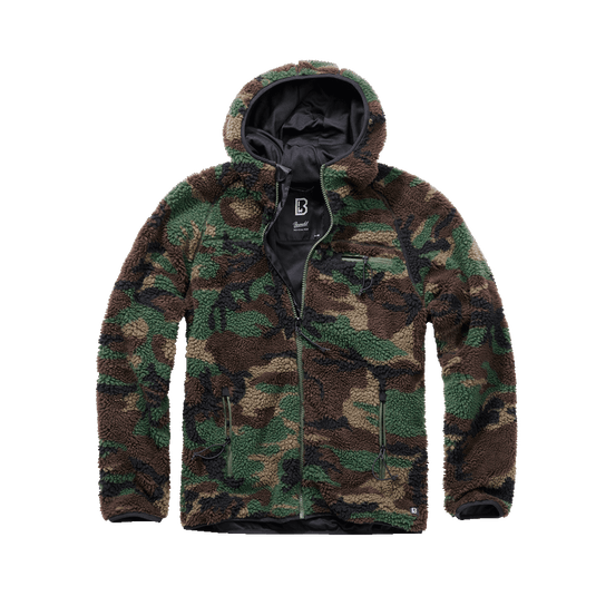 Teddyfleece Kapuzenjacke von Brandit