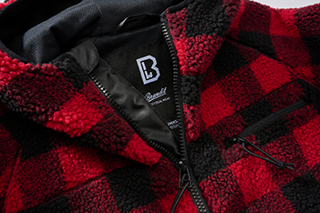 Teddyfleece Kapuzenjacke von Brandit