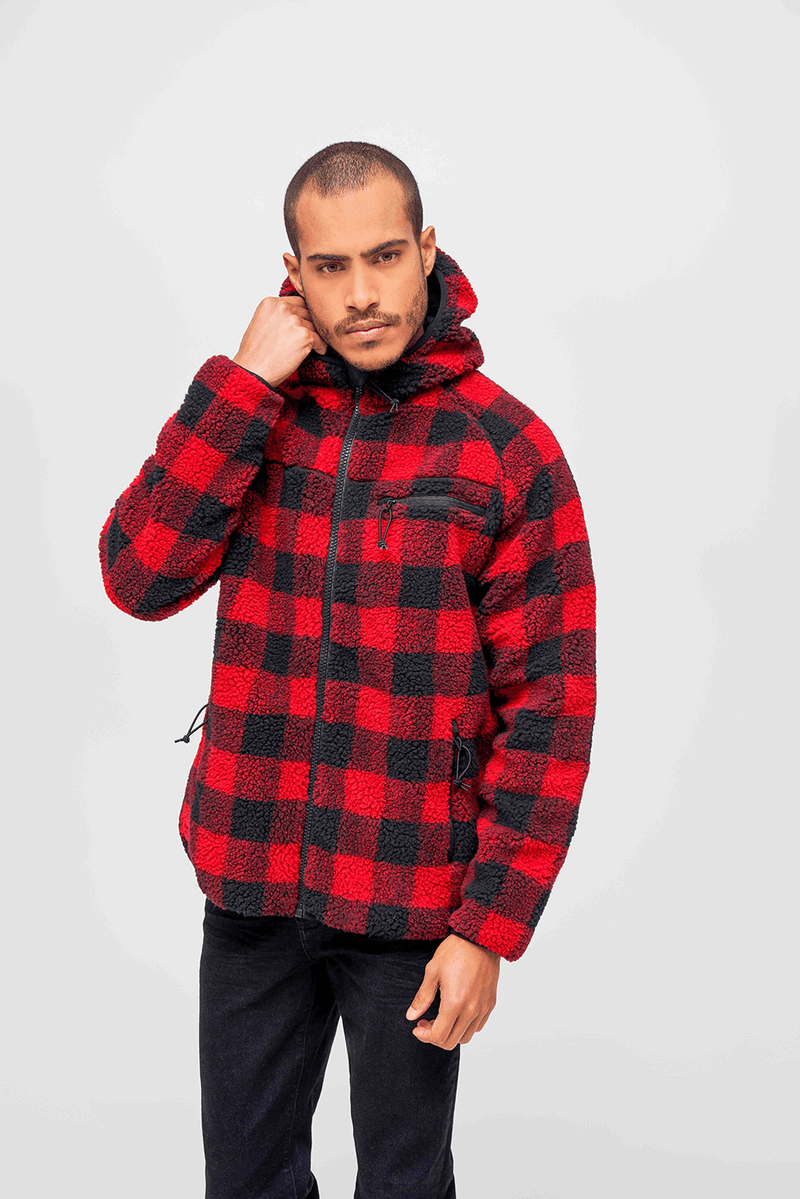 Laden Sie das Bild in Galerie -Viewer, Teddyfleece Kapuzenjacke von Brandit
