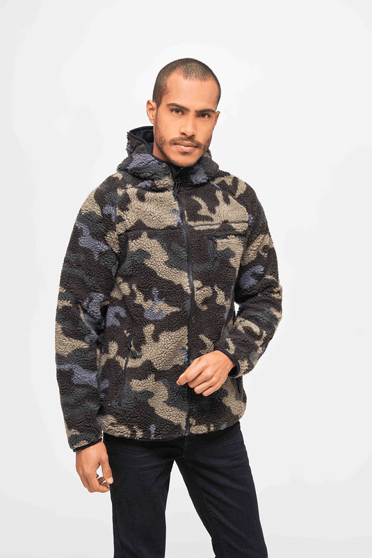 Teddyfleece Kapuzenjacke von Brandit
