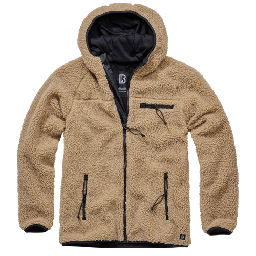 Teddyfleece Kapuzenjacke von Brandit