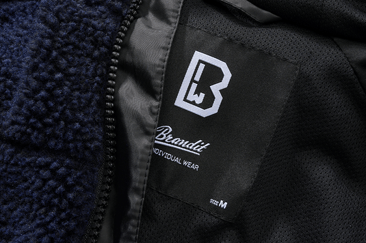 Teddyfleece Kapuzenjacke von Brandit