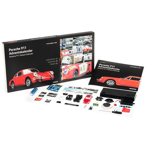 Laden Sie das Bild in Galerie -Viewer, Porsche 911 Adventskalender - Sonderedition in Rot Artikelbild 2
