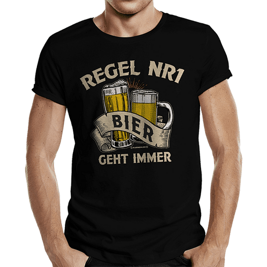 T-Shirt "Bier geht immer" Artikelbild 1