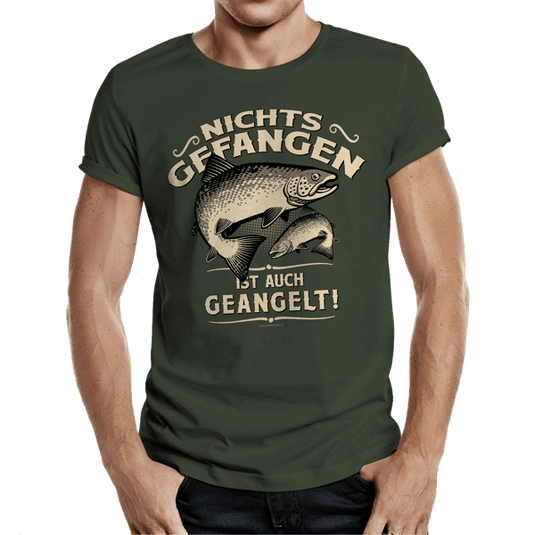 T-Shirt "Nichts gefangen ist auch geangelt" Artikelbild 1