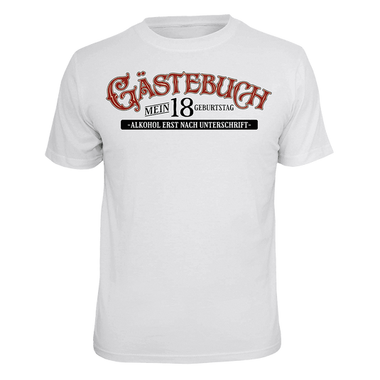 T-Shirt "Gästebuch 18" Artikelbild 1