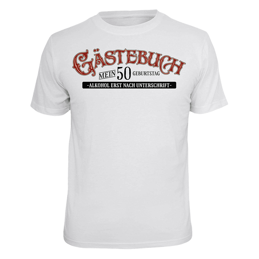 T-Shirt "Gästebuch 50" Artikelbild 1