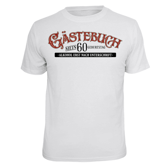 T-Shirt "Gästebuch 60" Artikelbild 1