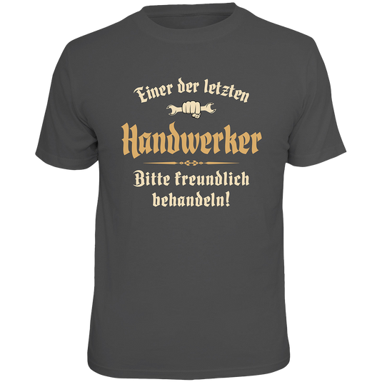 T-Shirt "Bitte freundlich behandeln"