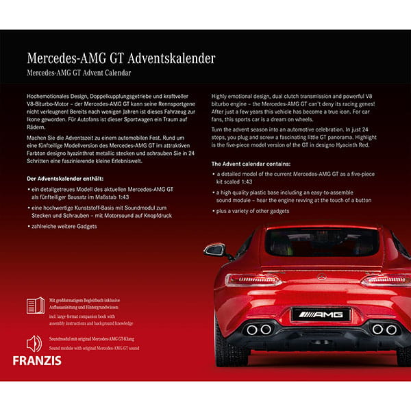 Laden Sie das Bild in Galerie -Viewer, Mercedes-AMG GT Adventskalender Artikelbild 3
