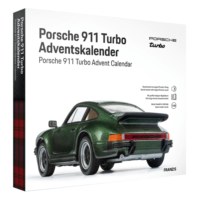 Laden Sie das Bild in Galerie -Viewer, Porsche 911 Turbo Adventskalender 1:43
