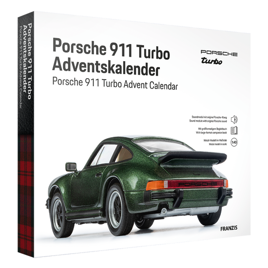 Porsche 911 Turbo Adventskalender 1:43