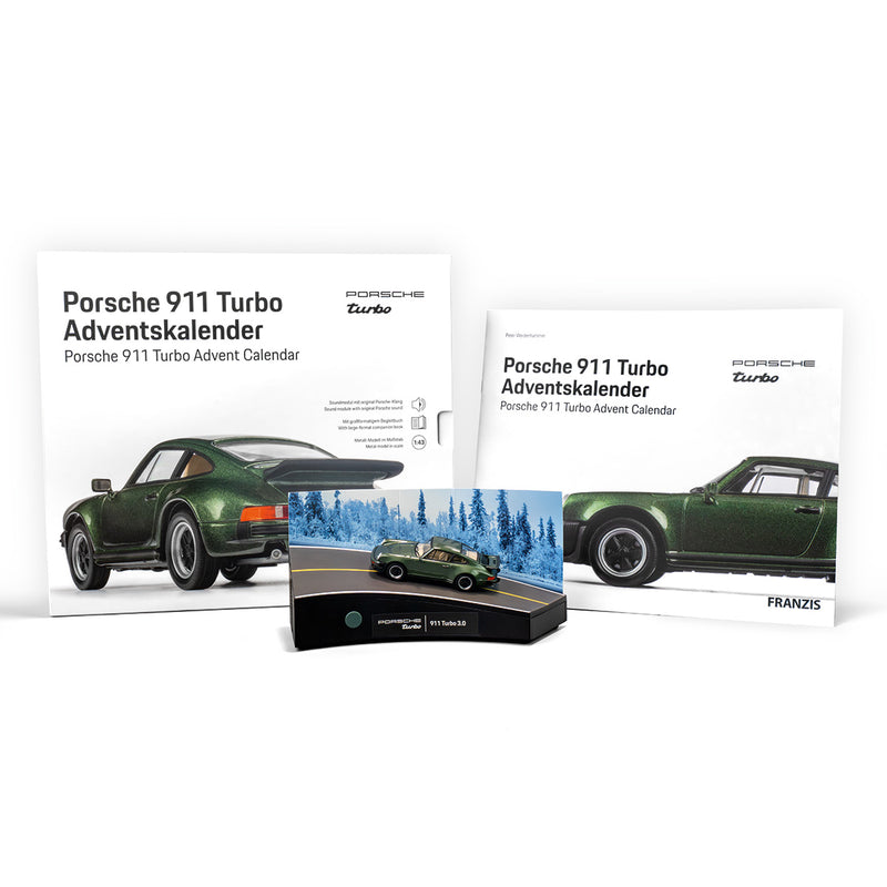 Laden Sie das Bild in Galerie -Viewer, Porsche 911 Turbo Adventskalender 1:43
