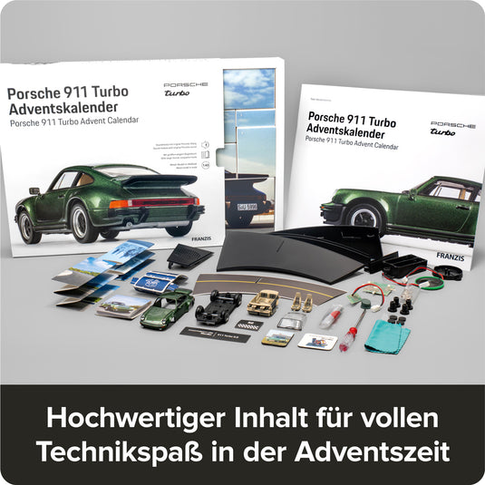 Porsche 911 Turbo Adventskalender 1:43