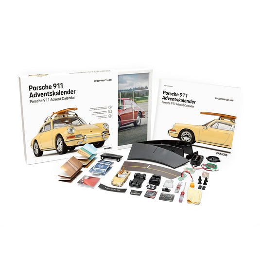 Porsche 911 mit Surfbrett Adventskalender