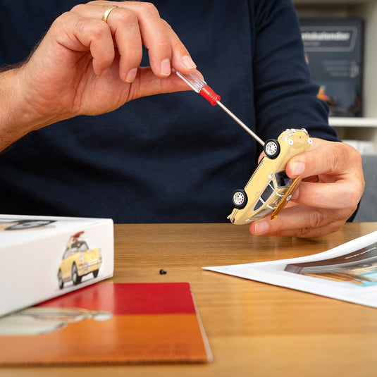 Porsche 911 mit Surfbrett Adventskalender