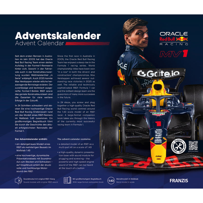 Laden Sie das Bild in Galerie -Viewer, Adventskalender "Oracle Red Bull Racing"
