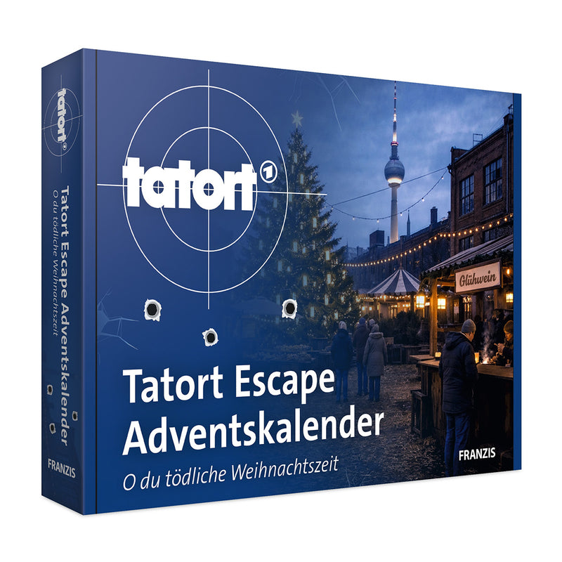 Laden Sie das Bild in Galerie -Viewer, Adventskalender Tatort Escape "O du tödliche Weihnachtszeit"
