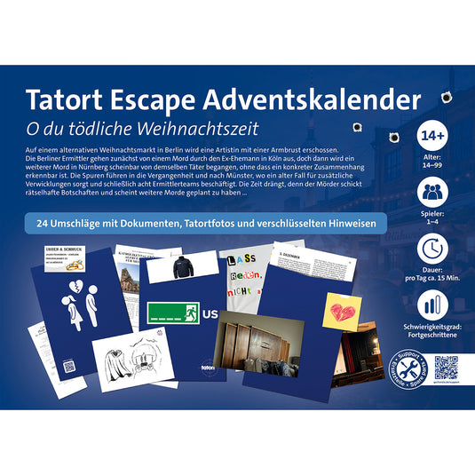 Adventskalender Tatort Escape "O du tödliche Weihnachtszeit"