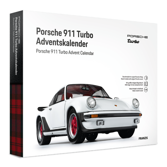 Porsche 911 Turbo Adventskalender 1:24