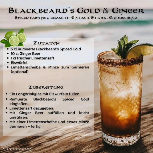 Rumuerte Blackbeard's Spiced Gold