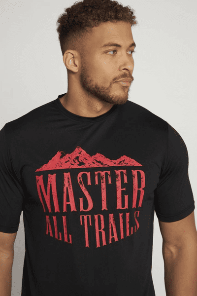 T-Shirt "Master all Trails" von JP1880 Artikelbild 4