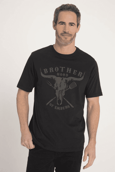 Laden Sie das Bild in Galerie -Viewer, T-Shirt &quot;Brotherhood&quot; von JP1880 Artikelbild 3
