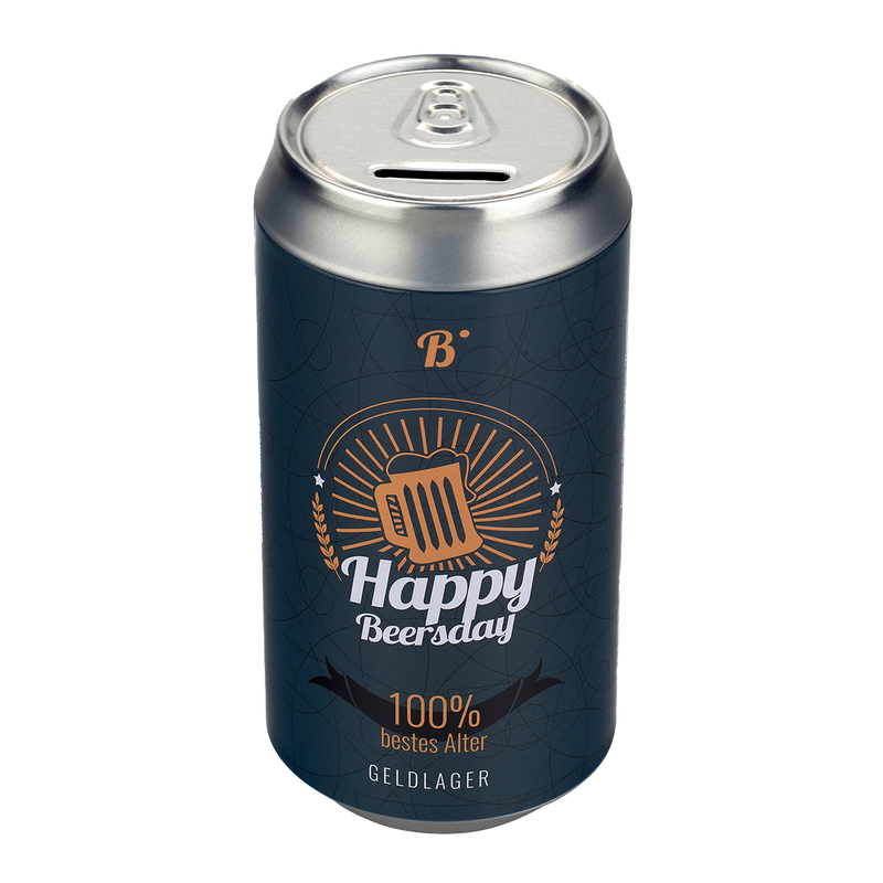 Laden Sie das Bild in Galerie -Viewer, Bierdose Sparkasse "Happy Beersday"
