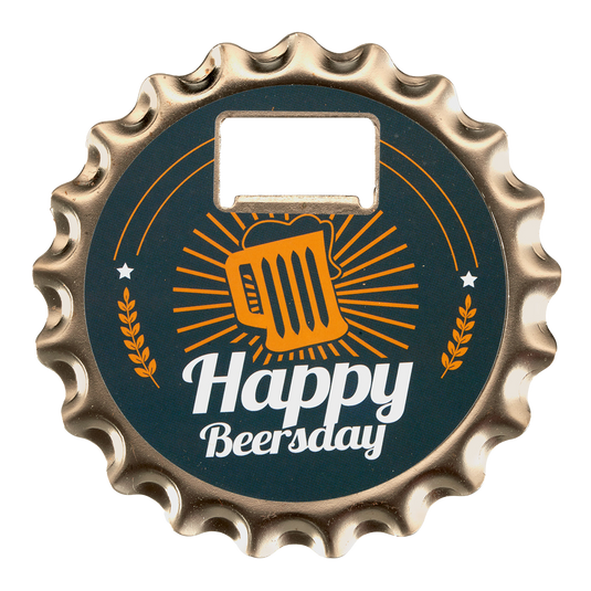Magnetischer Bieröffner/Untersetzer 