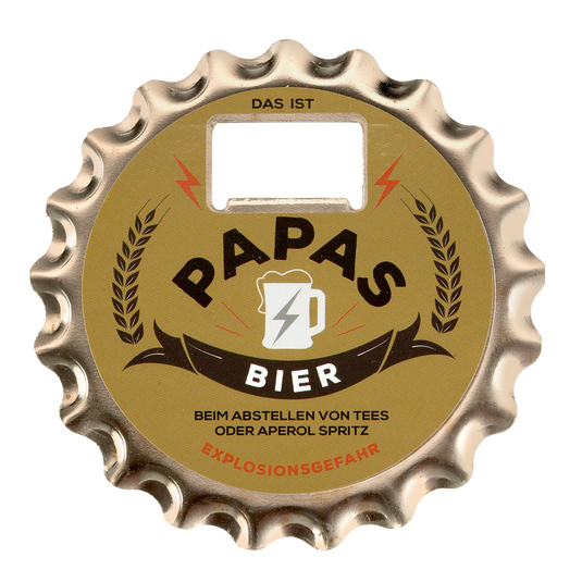 Magnetischer Bieröffner/Untersetzer 