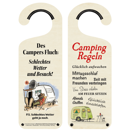 Türklinkenhänger "Camping" Artikelbild 1