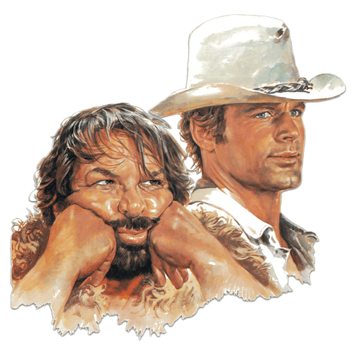 Bud Spencer Stahlschild 