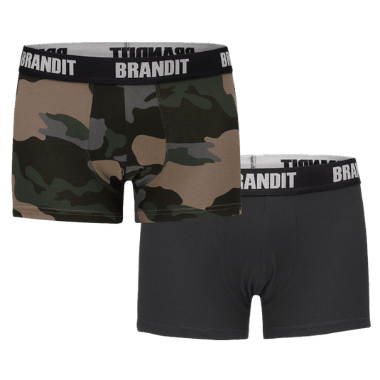 Boxershorts "Logo" von Brandit (2er Pack) Artikelbild 1