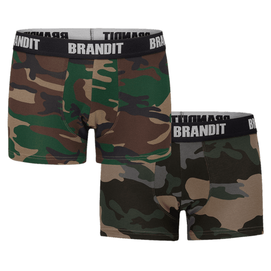 Boxershorts "Logo" von Brandit (2er Pack) Artikelbild 1