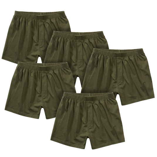 Boxershorts - 5er Pack Olive