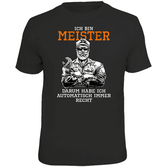 T-Shirt "Ich bin Meister" Artikelbild 1