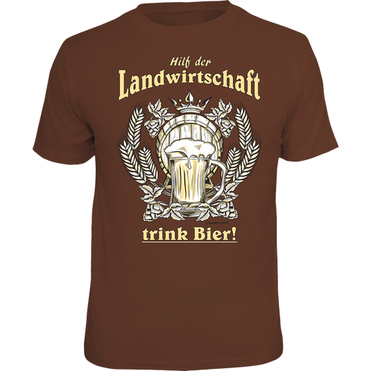 T-Shirt "Hilf der Landwirtschaft" Artikelbild 1