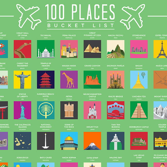 Rubbel-Poster "100 Places - Bucket List" Artikelbild 3