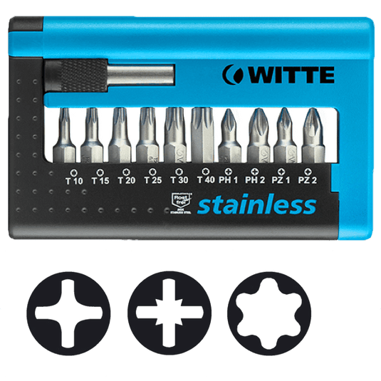 WITTE MAXX Stainless Bits in COMBIT-BOX Artikelbild 1