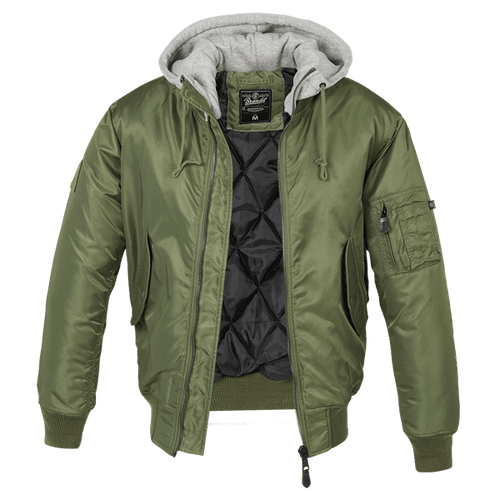 Fliegerjacke mit Sweat-Kapuze von Brandit Artikelbild 1