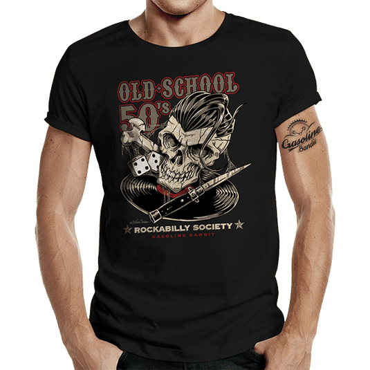 T-Shirt "Old school 50s" von Gasoline Bandit Artikelbild 1